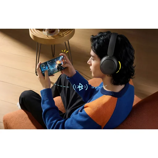 QCY H2S Lite čierne bezdrôtové Bluetooth slúchadlá - 13