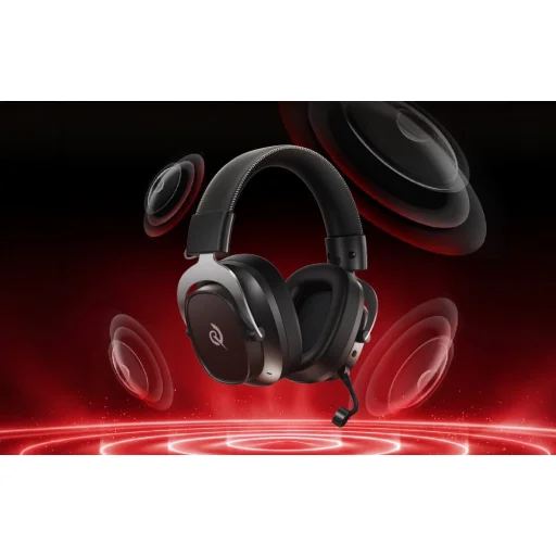 QCY Heroad VNT200 čierne herné slúchadlá - 7