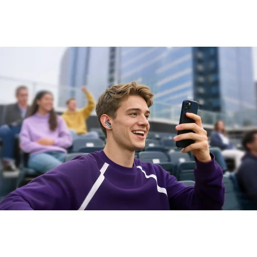 QCY N70 Lite TWS Bluetooth slúchadlá TitaniumHT18 LITE - 11