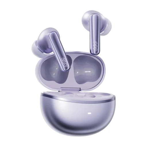 QCY MeloBuds N70 Lite (HT18) fialové bezdrôtové bluetooth slúchadlá - 4