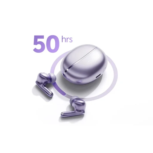 QCY MeloBuds N70 Lite (HT18) fialové bezdrôtové bluetooth slúchadlá - 11