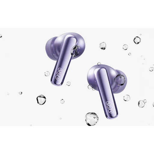 QCY MeloBuds N70 Lite (HT18) fialové bezdrôtové bluetooth slúchadlá - 12