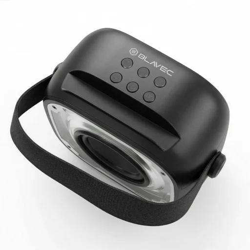 Blavec Prenosný Bluetooth Reproduktor WS-08 Karaoke Idol - 8W s dvoma mikrofónmi (WS08-2MB) čierny - 2