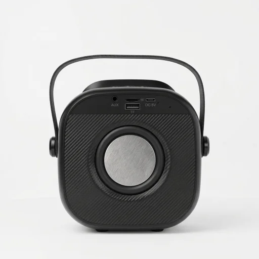 Blavec Prenosný Bluetooth Reproduktor WS-08 Karaoke Idol - 8W s dvoma mikrofónmi (WS08-2MB) čierny - 4