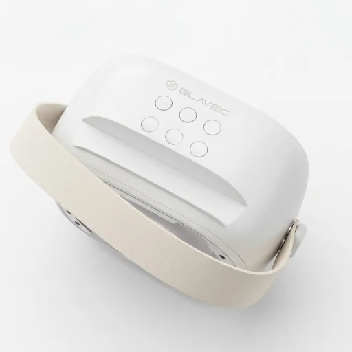 Blavec prenosný Bluetooth reproduktor WS-08 Karaoke Idol - 8W s 2 mikrofónmi (WS08-2MW) biely - 2