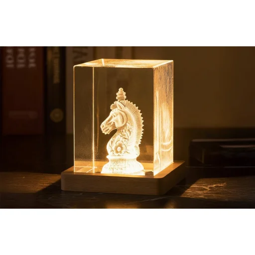 LED podstavec navrhnutý pre obdĺžnikovú kocku xTool K9 - 2