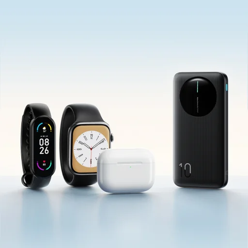 Joyroom JR-PBF12 Pro Powerbanka 22,5W 10000mAh s digitálnym displejom 2x USB-A 1x USB-C - Čierna - 9