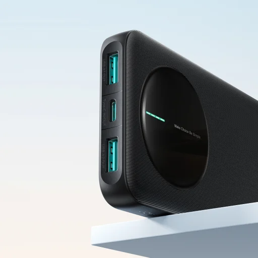 Joyroom JR-PBF12 Pro Powerbanka 22,5W 10000mAh s digitálnym displejom 2x USB-A 1x USB-C - Čierna - 14