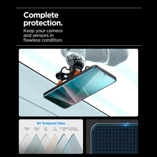 Samsung Galaxy A37 5G Spigen Glas.tR EZ Fit Pro číre ochranné sklo - 6