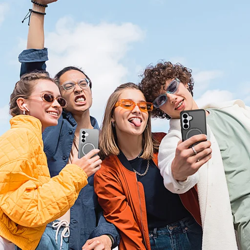 Dux Ducis Yind flipové puzdro pre Samsung Galaxy S26+ so stojanom, kompatibilné s MagSafe - čierne puzdro - 12