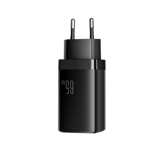 Sieťová nabíjačka Joyroom JR-TG10 65 W GaN 2x USB-C + USB-A s káblom 100 W USB-C - USB-C 1,2 m - čierna - 8