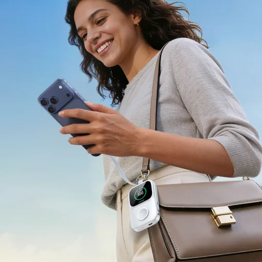 Joyroom JR-W19 5W prenosná bezdrôtová nabíjačka na hodinky biela - 11