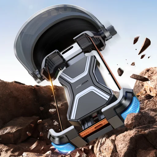 Joyroom JR-ZS528 Držiak na telefón na bicykel so slnečnou clonou (konvertibilná verzia) čierny - 14