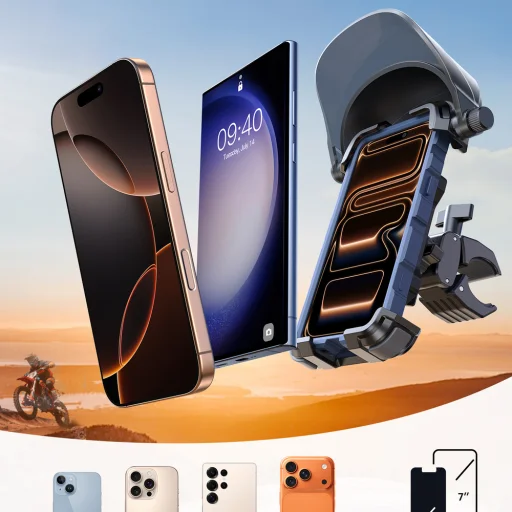 Joyroom JR-ZS528 Držiak na telefón na bicykel so slnečnou clonou (konvertibilná verzia) čierny - 19