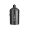 Joyroom JR-CCN18 65 W A+C mini nabíjačka do auta s vyťahovacím krúžkom čierna thumbnail
