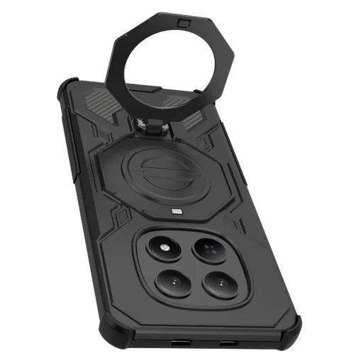 Techsuit - Carbon Shield PRO - Xiaomi Redmi Note 15 5G / Poco M8 5G - Biele priehľadné puzdro - 4