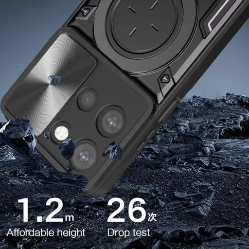 Techsuit - CamGuard Pro - Motorola Edge 70 Fusion - Čierne puzdro - 6