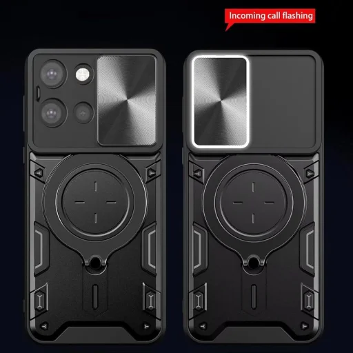 Techsuit - CamGuard Pro - Motorola Edge 70 Fusion - Čierne puzdro - 3