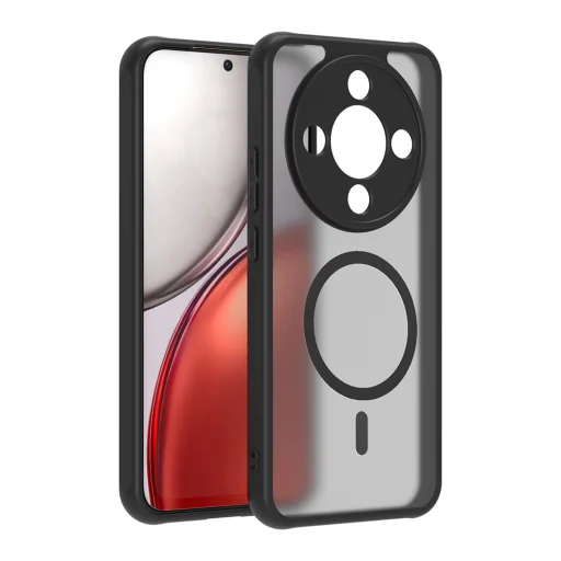 Techsuit - HaloFrost II MagSafe - puzdro na Honor Magic8 Lite - čierne - 2