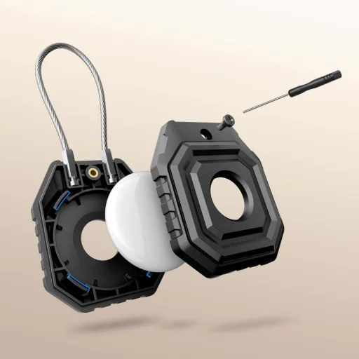 Apple AirTag 1 / 2 Tech-Protect Kevlar Seal čierne - 3