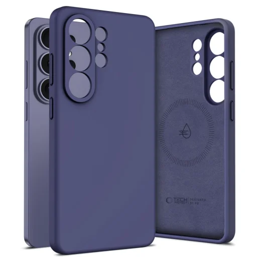 Samsung Galaxy S26 Ultra Tech-Protect Silicone MagSafe kobaltovofialové puzdro - 2