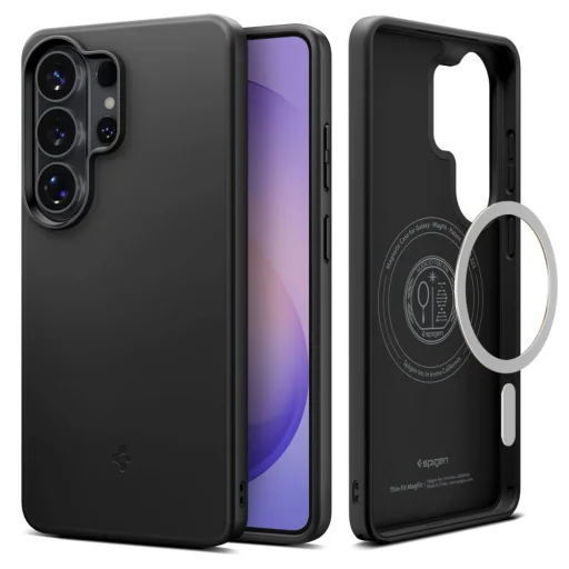 Samsung Galaxy S26 Ultra Spigen Thin Fit Mag MagSafe čierne puzdro - 2