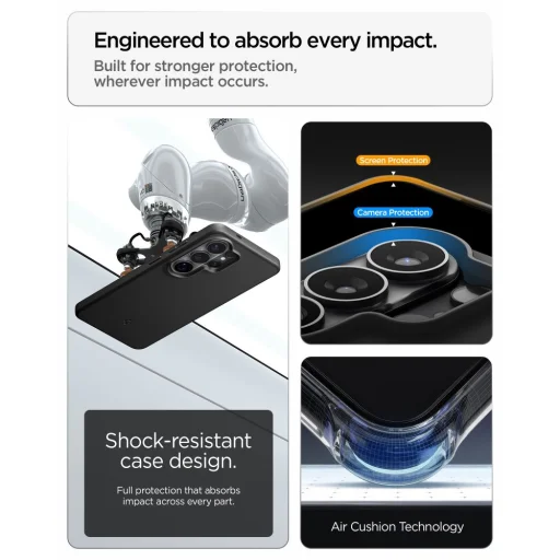 Samsung Galaxy S26 Ultra Spigen Thin Fit Mag MagSafe čierne puzdro - 13