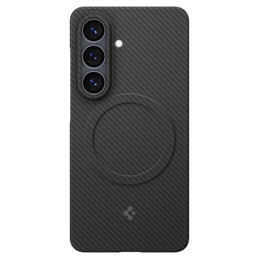 Samsung Galaxy S26 Spigen AirSkin Aramid Mag MagSafe čierne puzdro - 3