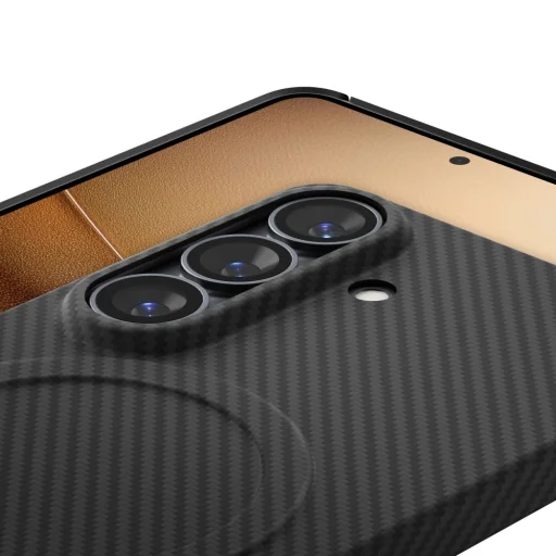 Samsung Galaxy S26 Spigen AirSkin Aramid Mag MagSafe čierne puzdro - 8