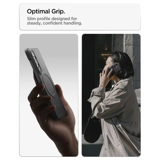 Samsung Galaxy S26 Spigen AirSkin Aramid Mag MagSafe čierne puzdro - 14