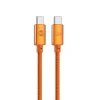 Forever Saffron USB-C - USB-C kábel 1,0 m 60W oranžový thumbnail