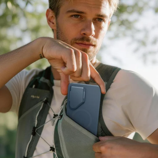 Samsung Galaxy S26 Ultra Tech-Protect Kevlar Aura MagSafe tmavomodré puzdro - 7