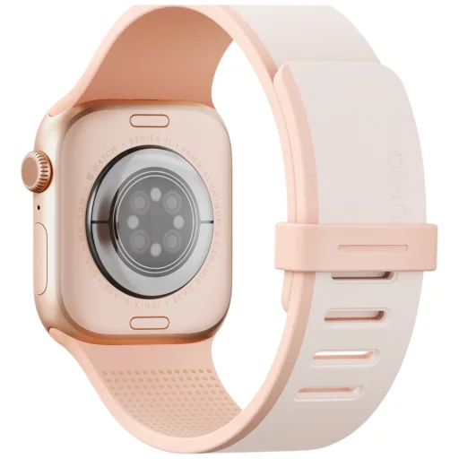 Apple Watch 42/41/40 mm UNIQ Revix IV Premium obojstranný magnetický remienok ružovo-ružový - 2