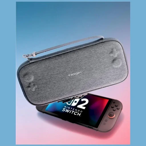 Nintendo Switch 2 Spigen Klasden 2 Pouch szürke hordtáska - 5