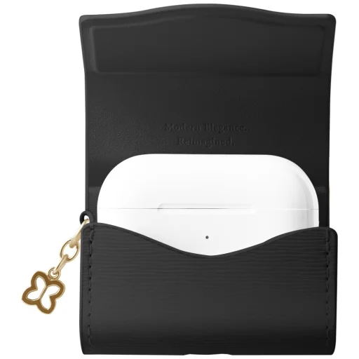 AirPods Pro / Pro 2 / Pro 3 UNIQ Coehl Mirelle peňaženkové puzdro čierne - 2