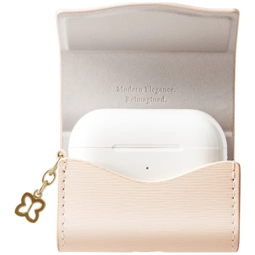 AirPods Pro / Pro 2 / Pro 3 UNIQ Coehl Mirelle peňaženkové puzdro ružové - 2