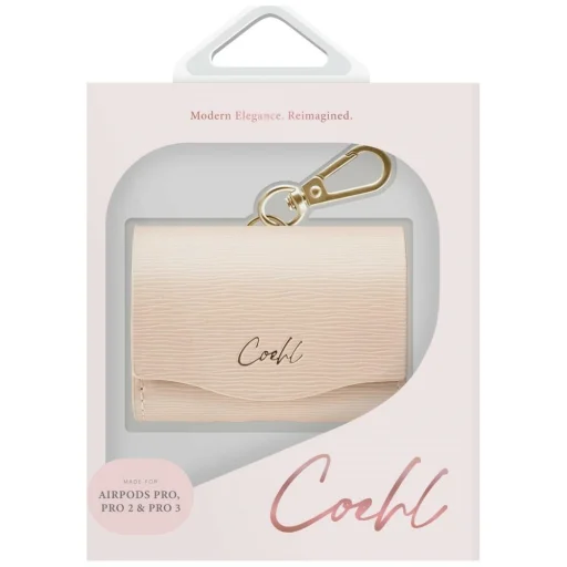 AirPods Pro / Pro 2 / Pro 3 UNIQ Coehl Mirelle peňaženkové puzdro ružové - 5