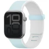 UNIQ Revix IV prémiový obojstranný magnetický remienok pre Apple Watch 42/41/40 mm svetlomodro-biely thumbnail