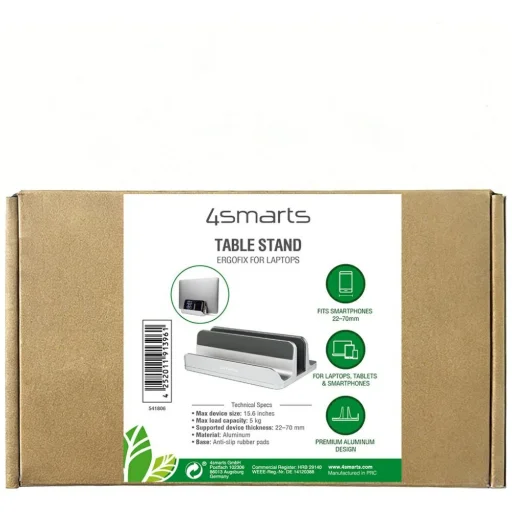 ErgoFix stolný stojan na notebook strieborný - 7