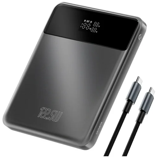 Power banka Enterprise Slim 20000mAh 122.5W, vesmírne sivá - 1