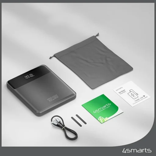 Power banka Enterprise Slim 20000mAh 122.5W, vesmírne sivá - 5