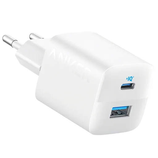 Sieťová nabíjačka Anker 323, 33W, 3A, 1 x USB-A - 1 x USB-C, Biela A2331G21 - 1