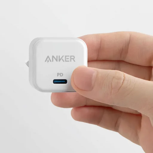 Sieťová nabíjačka Anker PowerPort III Cube, 20W, 3A, 1 x USB-C, biela A2149G21 - 3