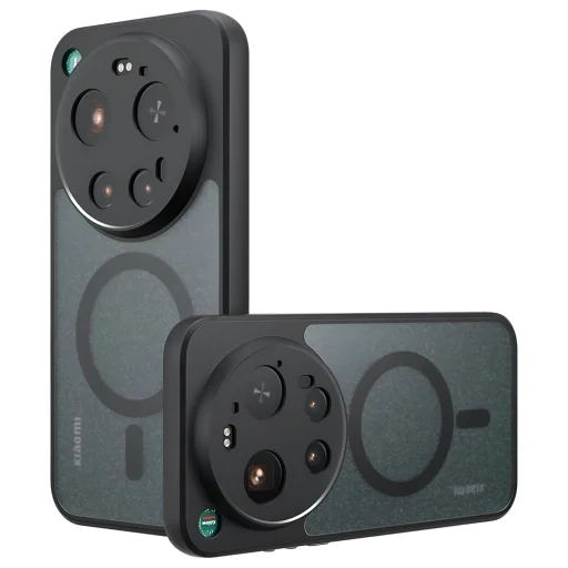 Techsuit - PureFrost MagSafe - Xiaomi 17 Ultra - Matné čierne puzdro - 1