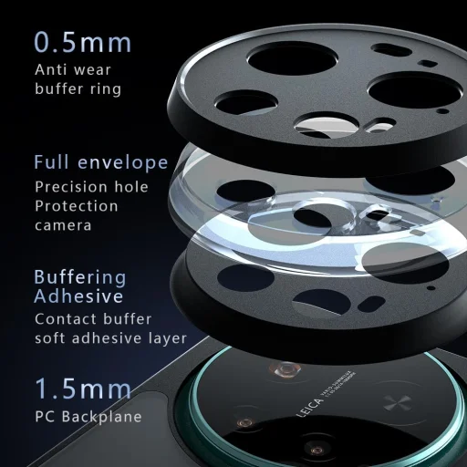 Techsuit - PureFrost MagSafe - Xiaomi 17 Ultra - Matné čierne puzdro - 4