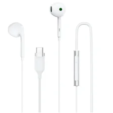 Káblové slúchadlá USB-C Acefast L7, biele