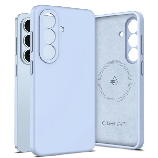 Samsung Galaxy S26 Tech-Protect Silicone MagSafe blankytne modré puzdro - 2