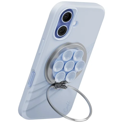 UNIQ Coehl Luna modrý magnetický držiak so zrkadlom a prísavkou - 7