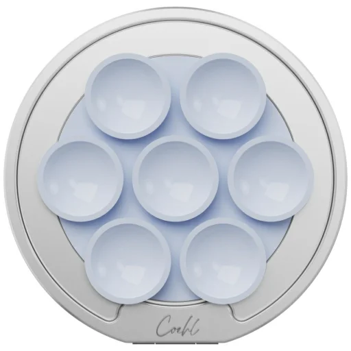 UNIQ Coehl Luna modrý magnetický držiak so zrkadlom a prísavkou - 1