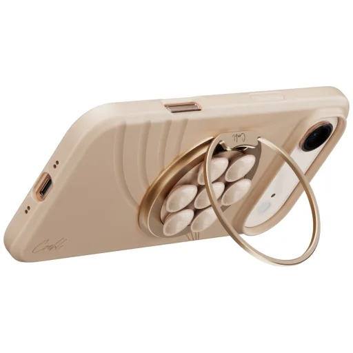 UNIQ Coehl Luna magnetický držiak so zrkadlom a prísavkou pieskový - 5